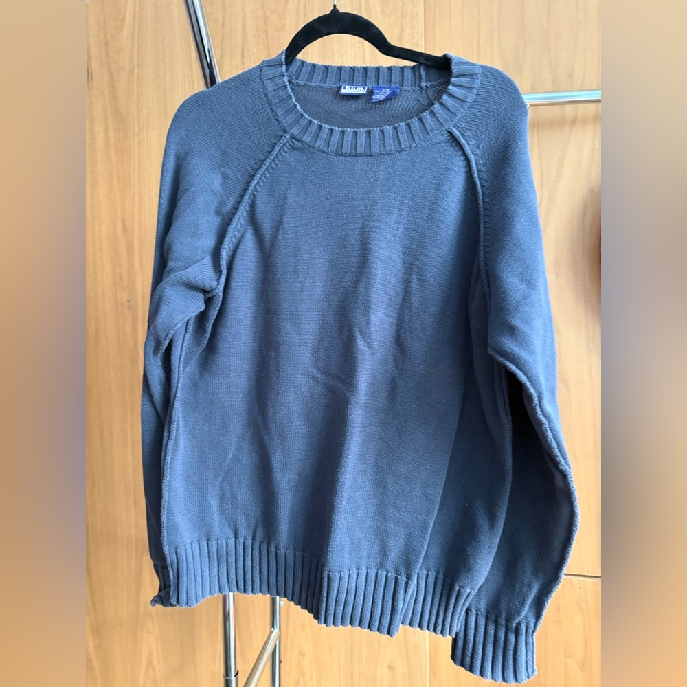 Pre-Loved BUM Equipment Blue Knit Sweater - Men’s Large